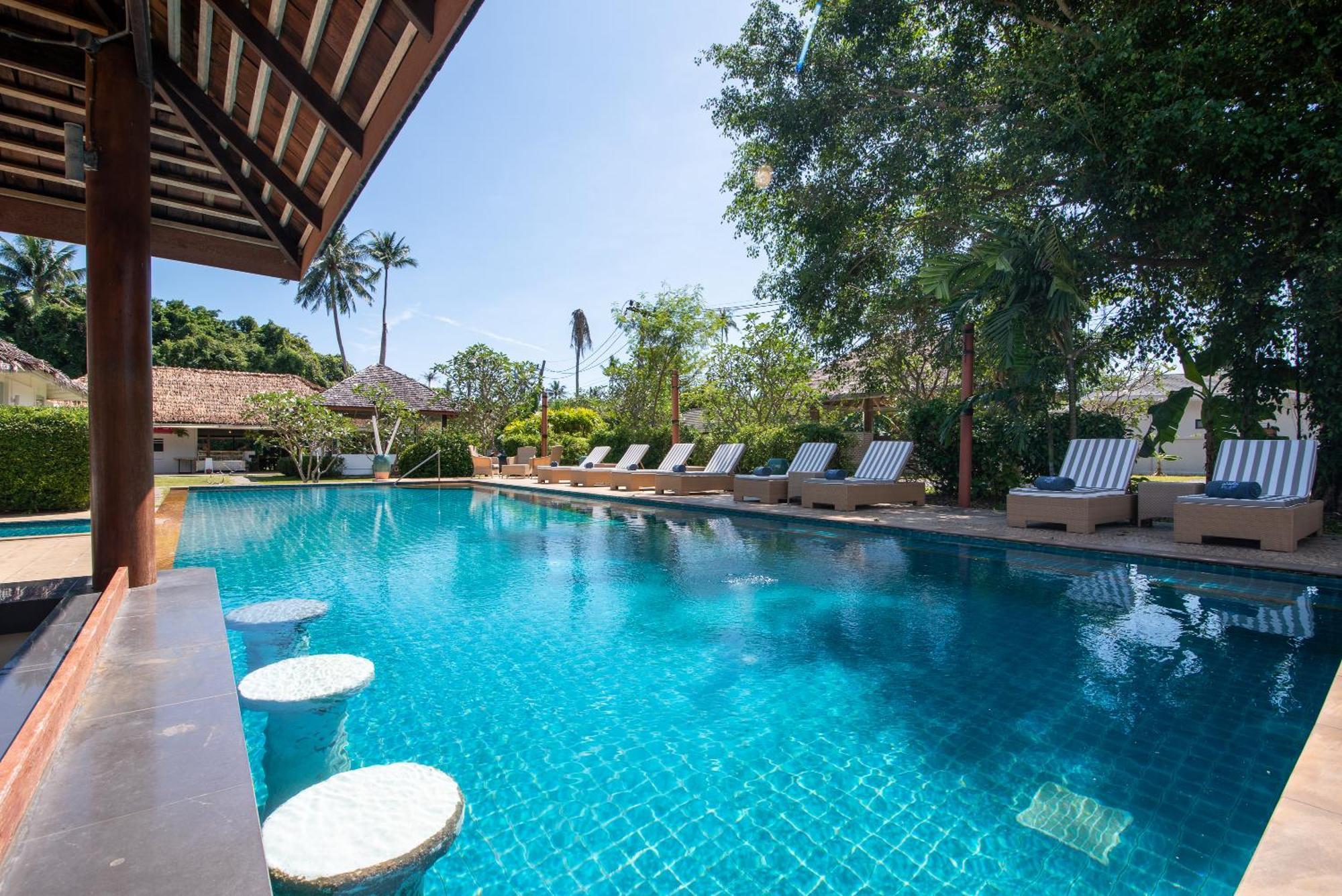 2 Bedroom Beachfront Villa Baan Rim Haad Koh Samui Exterior foto