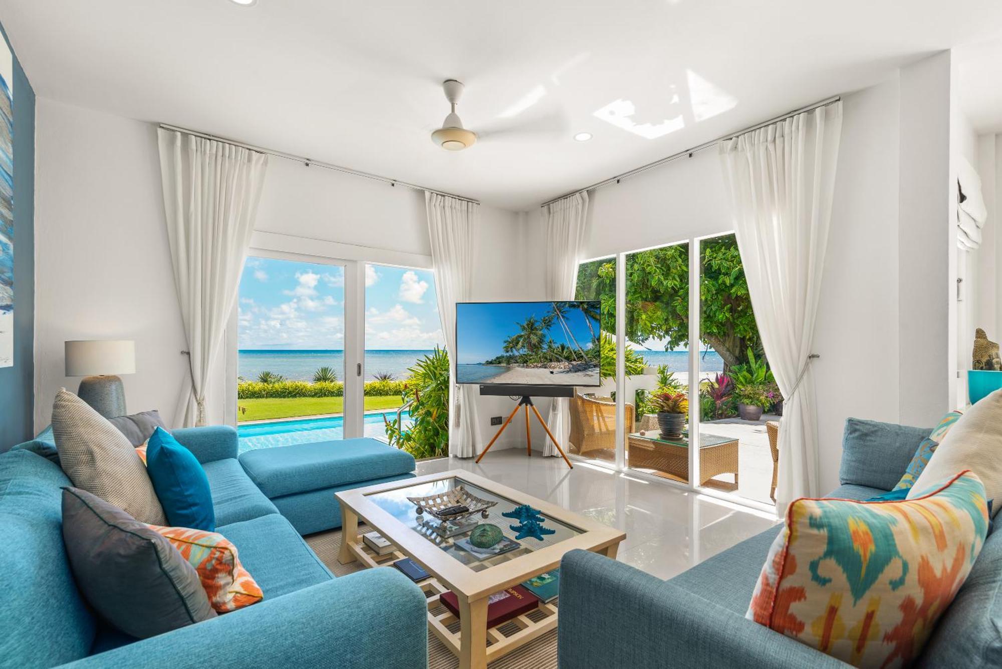 2 Bedroom Beachfront Villa Baan Rim Haad Koh Samui Exterior foto